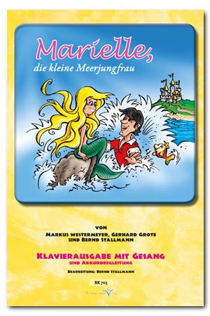 Klavierheft Marielle, die kleine Meerjungfrau